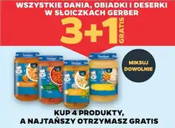 Netto Wszystkie dania, obiadki i deserki w słoiczkach Gerber oferta