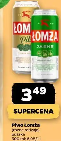 Netto Piwo Łomża (różne rodzaje) oferta