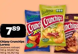 Netto Chipsy Crunchips Lorenz (wybrane rodzaje) oferta