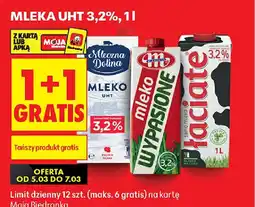 Biedronka Mleko UHT oferta