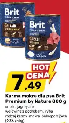 Bricomarche Karma mokra dla psa Premium by Nature oferta