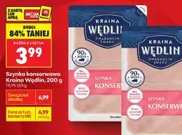 Biedronka Szynka konserwowa Kraina Wędlin oferta
