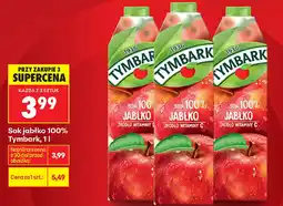 Biedronka Tymbark Sok jabłko 100% oferta