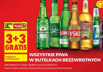 Biedronka Piwa w butelkach oferta