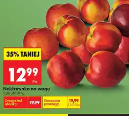 Biedronka Nektarynka na wagę oferta
