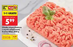 Biedronka Kraina Mięs Chude mięso mielone oferta