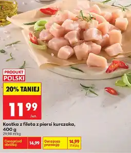Biedronka Kostka z fileta z piersi kurczaka oferta