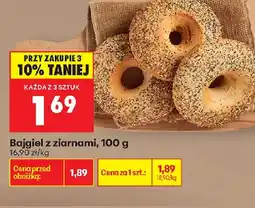 Biedronka Bajgiel z ziarnami oferta