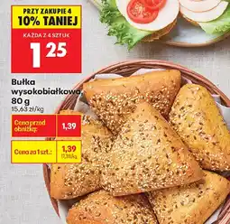 Biedronka Bułka wysokobiałkowa oferta