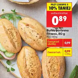 Biedronka Bułka poranna fitness oferta