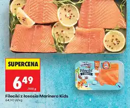 Biedronka Fileciki z łososia Marinero Kids oferta