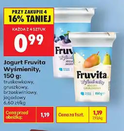Biedronka Fruvita Jogurt Wyśmienity oferta