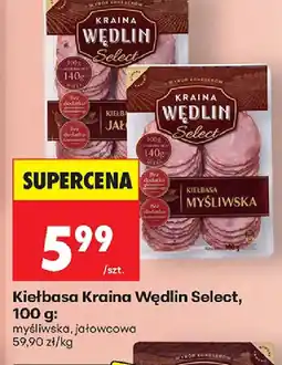 Biedronka Kiełbasa Kraina Wędlin Select oferta