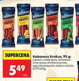 Biedronka Krakus Kabanosy oferta