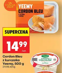 Biedronka Cordon Bleu z kurczaka Yeemy oferta