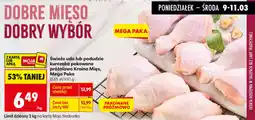 Biedronka Świeże udo lub podudzie kurczaka pakowane próżniowo Kraina Mięs oferta
