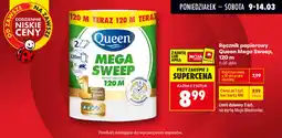Biedronka Ręcznik papierowy Queen Mega Sweep, 120 m oferta