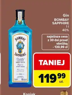 Carrefour Market Gin BOMBAY SAPPHIRE oferta
