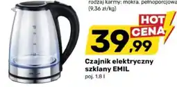 Bricomarche Czajnik elektryczny szklany EMIL oferta