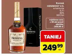 Carrefour Market Koniak HENNESSY V.S. w kartonie oferta