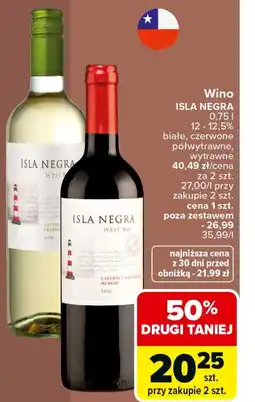 Carrefour Market Wino ISLA NEGRA oferta