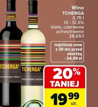 Carrefour Market Wino TCHERGA oferta
