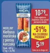 ALDI Kiełbasa morlińska z piersią kurczaka oferta
