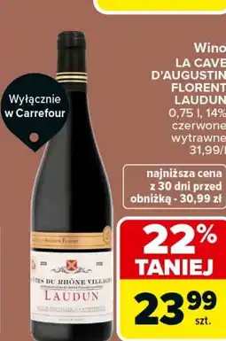 Carrefour Market Wino LA CAVE D'AUGUSTIN FLORENT LAUDUN oferta
