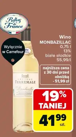 Carrefour Market Wino MONBAZILLAC oferta