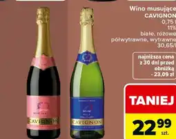 Carrefour Market Wino musujące CAVIGNON oferta