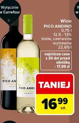 Carrefour Market Wino PICO ANDINO oferta
