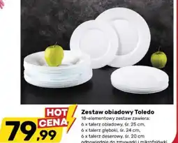 Bricomarche Zestaw obiadowy Toledo oferta