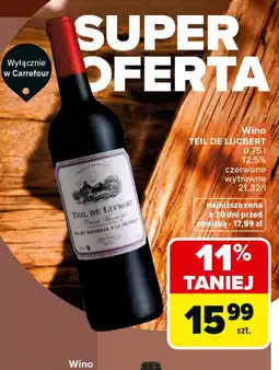 Carrefour Market Wino TEIL DE LUCBERT oferta