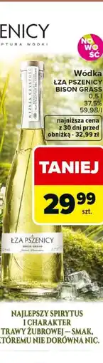 Carrefour Market Wódka ŁZA PSZENICY BISON GRASS oferta