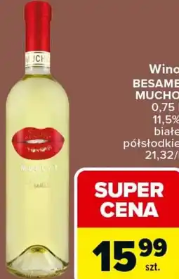 Carrefour Market Wino BESAME MUCHO oferta