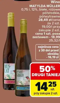 Carrefour Market Wino MATYLDA MÜLLER oferta