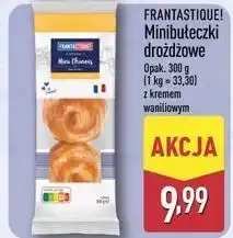 ALDI Minibułeczki drożdżowe z kremem o smaku waniliowym oferta