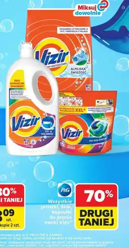 Carrefour Proszek do prania alpejska świeżość Vizir oferta