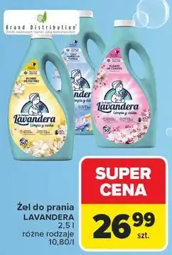 Carrefour Płyn do prania kwiat wiśni Lavandera oferta
