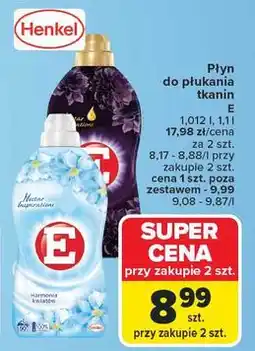 Carrefour Płyn do płukania perfume deluxe modowy szyk E Nectar Inspirations oferta