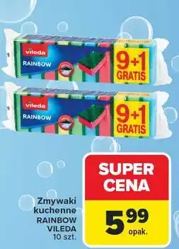 Carrefour Zmywak rainbow Vileda oferta