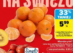 Carrefour Mandarynki oferta