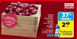 Carrefour Jabłka red prince polska oferta