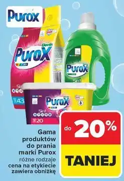 Carrefour Żel do prania universal Purox oferta