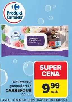 Carrefour Chusteczki gospodarcze Carrefour Essential oferta