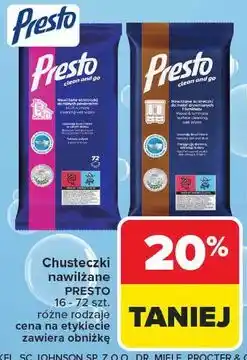 Carrefour Ściereczki do mebli drewnianych Presto Clean oferta