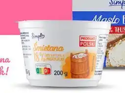 Carrefour Śmietana 18% Simpl oferta