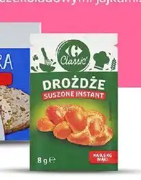 Carrefour Drożdże suszone instant Carrefour oferta