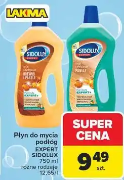 Carrefour Płyn do mycia paneli i drewna z olejkiem arganowym Sidolux Expert oferta