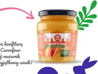 Konfitura pomarańcza Carrefour